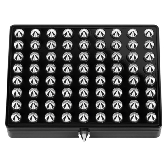 Christian Louboutin Studded Makeup Case | Includes Refillable Eyeshadow Palette - Picture 2 of 6